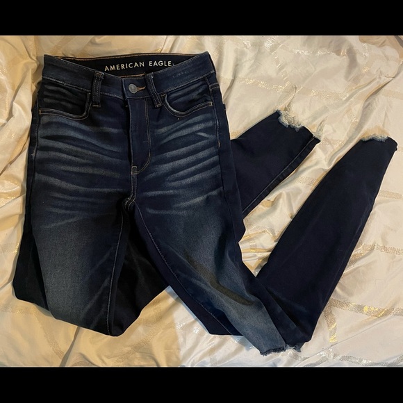 dark wash jeans - Picture 2 of 2